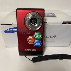 Samsung U10 FlashCAM -Full HD- all cords included - fully functional -like new!